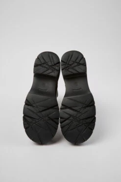 Milah Brown Leather Chelsea Boots For Women -MK store K400575 011 SF