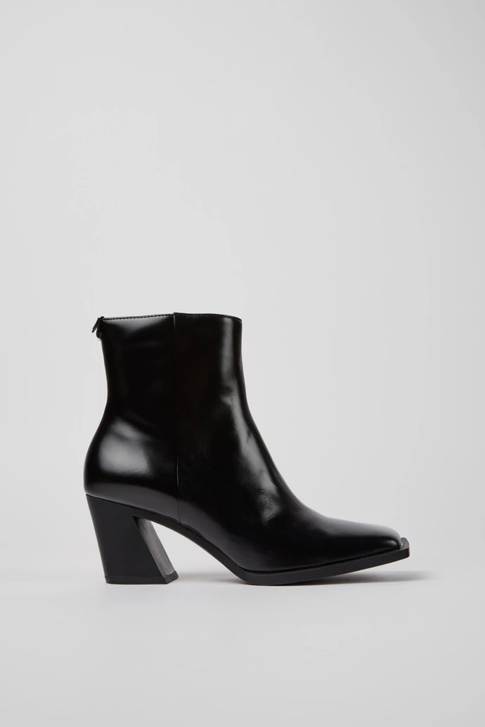 Karole Black Leather Boots For Women 4 Karole Black Leather Boots For Women - Image 2