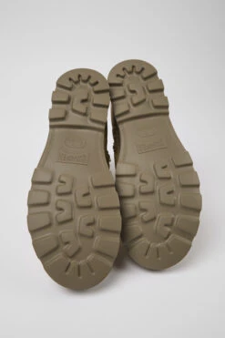 Brutus Beige Textile And Nubuck Ankle Boots For Women -MK store K400621 011 SF