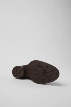 Bonnie Burgundy Leather Boots For Women -MK store K400631 005 SF