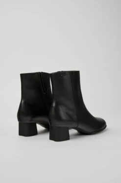 Katie Black Leather Ankle Boots -MK store K400664 001 TF