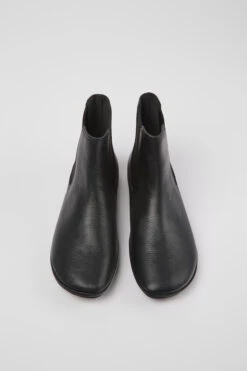 Right Black Leather Ankle Boots -MK store K400705 001 CF