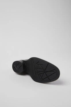 Twins Black And Brown Leather Ankle Boots For Women -MK store K400717 003 SF