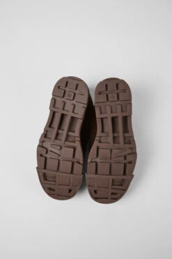 Junction Brown Nubuck Shoes For Women -MK store K400729 002 SF