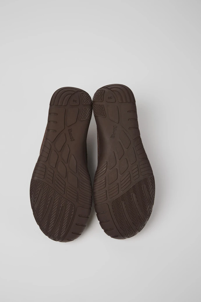 Path Burgundy Textile Sneakers For Women 7 Path Burgundy Textile Sneakers For Women - Image 5