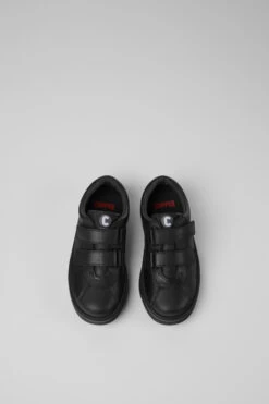 Runner Black Leather And Textile Sneakers -MK store K800139 015 CF