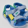 Wous Blue, Yellow, And Green Sandals For Kids -MK store K800360 011 DF