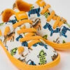 Peu Multicolored Textile And Leather Shoes For Kids