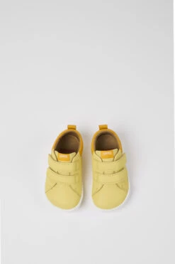 Peu Yellow Leather Shoes For Kids 10 Peu Yellow Leather Shoes For Kids -MK store K800405 027 CF