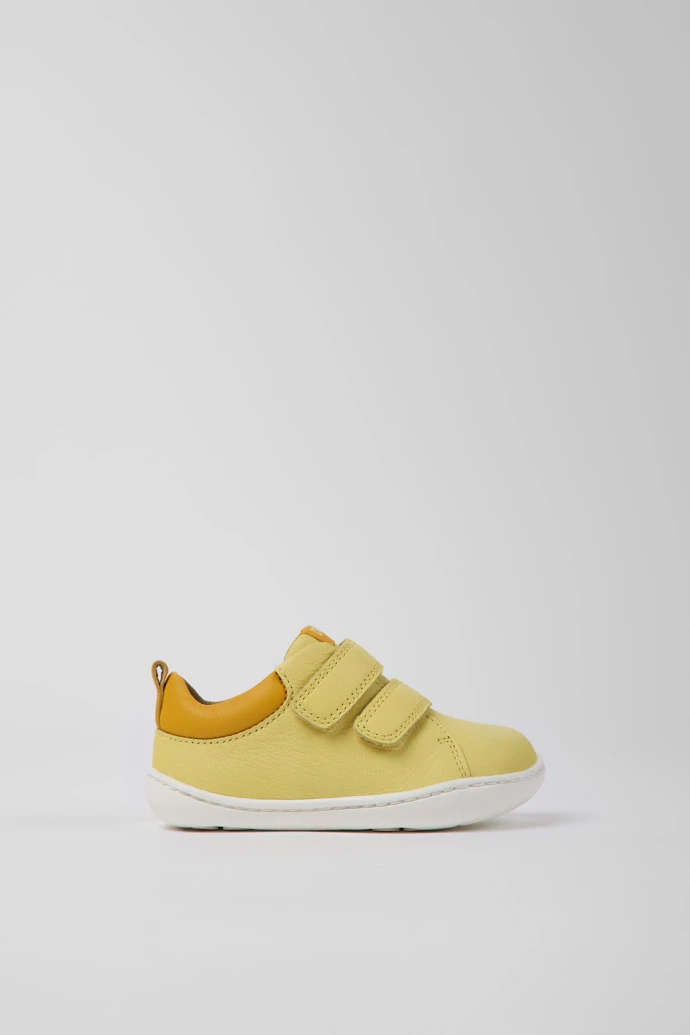 Peu Yellow Leather Shoes For Kids 4 Peu Yellow Leather Shoes For Kids - Image 2