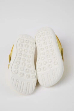 Peu Yellow Leather Shoes For Kids 11 Peu Yellow Leather Shoes For Kids -MK store K800405 027 SF