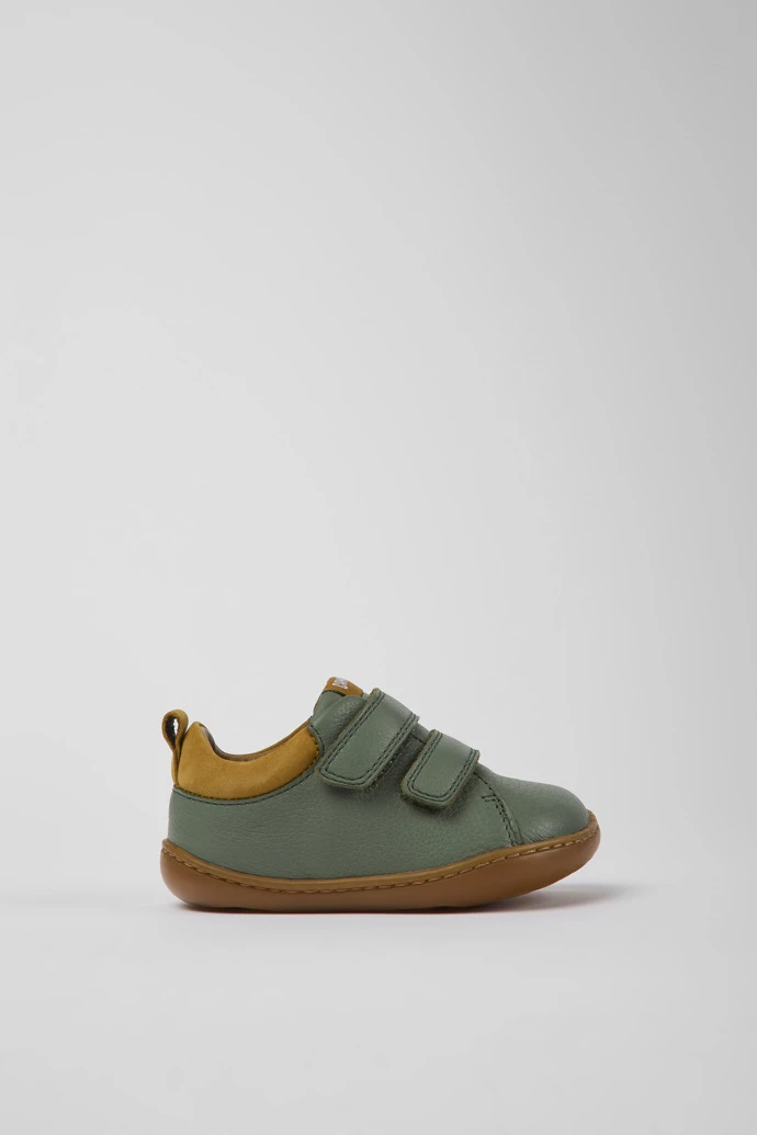 Peu Green Leather Shoes For Kids 4 Peu Green Leather Shoes For Kids - Image 2