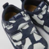 Twins Blue And White Leather Shoes For Kids -MK store K800405 032 DF