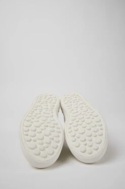 Pursuit White Leather Shoes For Kids -MK store K800415 006 SF