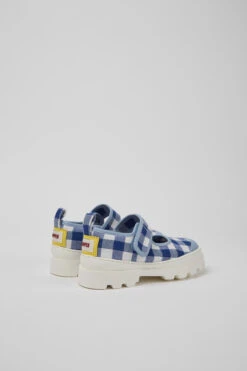 Brutus Blue And White Mary Jane Shoes For Kids -MK store K800421 004 TF