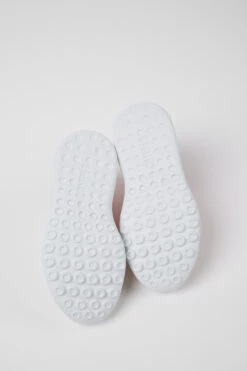 Driftie Red And White Textile And Leather Sneakers For Kids -MK store K800422 014 SF