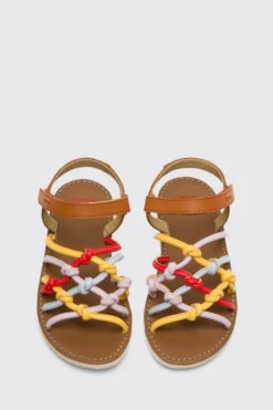 Twins Multicoloured Sandal With Velcro For Girls -MK store K800428 001 C