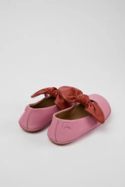 Right Pink And Red Ballerinas For Kids -MK store K800434 015 TF