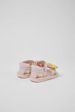 Bicho Pink And Yellow Sandals For Kids -MK store K800440 003 TF
