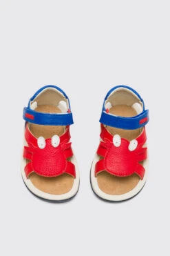 Twins Red TWINS Sandal With Velcro For Kids -MK store K800441 001 C