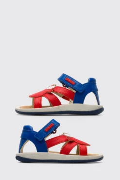 Twins Red TWINS Sandal With Velcro For Kids -MK store K800441 001 L