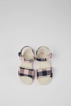 Twins Pink And Blue Sandals For Girls -MK store K800484 001 CF