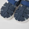 Oruga Blue Leather And Textile Sandals -MK store K800489 001 DF