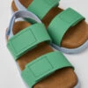 Brutus Sandal Green And Blue Leather Sandals For Kids -MK store K800490 002 DF