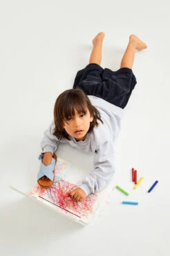 Brutus Sandal Blue Leather Sandals For Kids