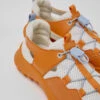 CRCLR White And Orange Sneakers For Kids -MK store K800496 001 DF