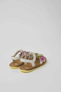 Twins Multicolored Leather Sandals For Kids -MK store K800531 001 TF