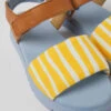 Oruga Multicolored Textile And Leather Sandals For Kids 1 Oruga Multicolored Textile And Leather Sandals For Kids -MK store K800536 001 DF