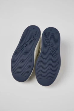 Twins White Leather And Nubuck Sneakers For Kids 11 Twins White Leather And Nubuck Sneakers For Kids -MK store K800552 001 SF