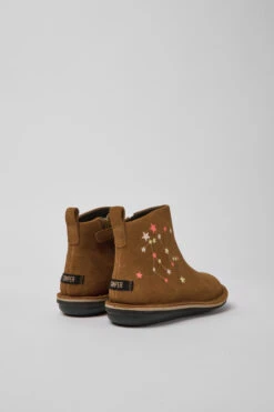 Twins Brown Nubuck Boots -MK store K900145 003 TF