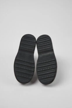 Norte Burgundy Leather Chelsea Boots For Kids -MK store K900149 017 SF