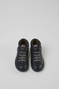 Peu Touring Dark Blue Leather Sneakers -MK store K900251 003 CF