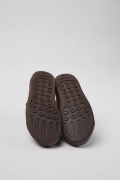 Peu Touring Burgundy Leather Ankle Boots For Kids -MK store K900251 017 SF