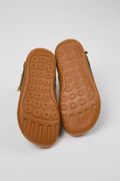 Peu Navy Blue Leather Ankle Boots -MK store K900257 003 SF