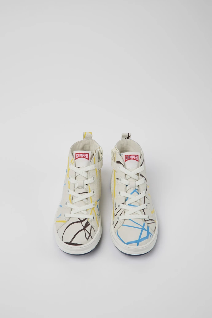 Twins Multicolored Leather Ankle Boots For Kids 6 Twins Multicolored Leather Ankle Boots For Kids - Image 4