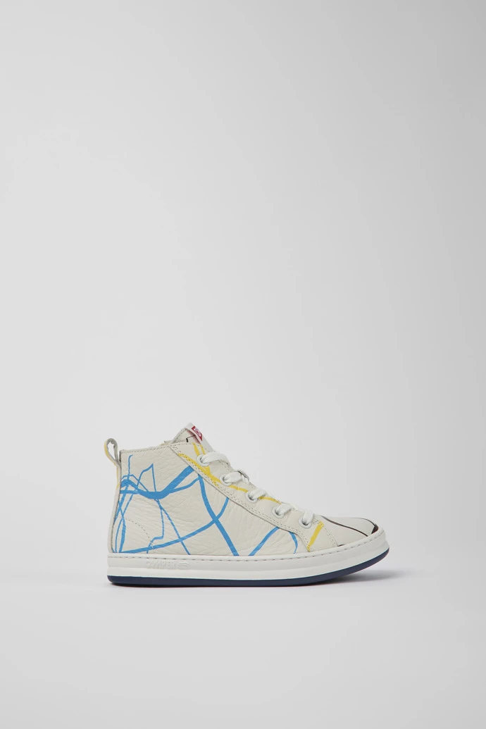 Twins Multicolored Leather Ankle Boots For Kids 4 Twins Multicolored Leather Ankle Boots For Kids - Image 2