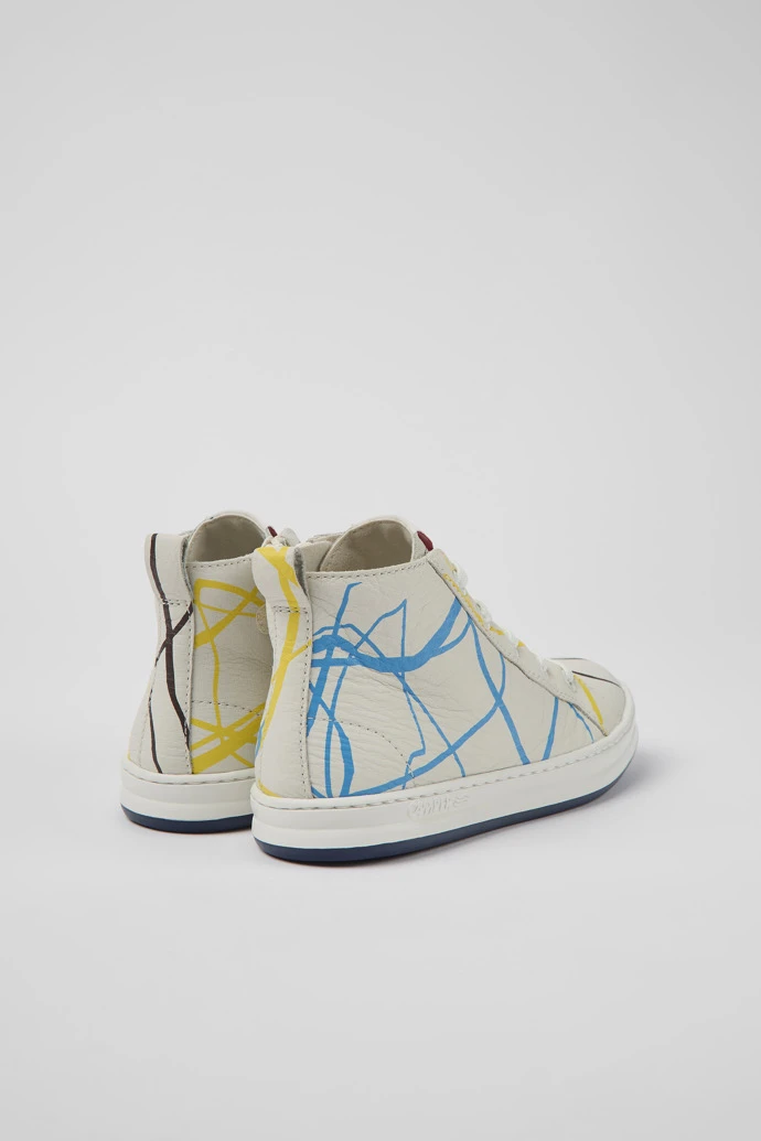 Twins Multicolored Leather Ankle Boots For Kids 5 Twins Multicolored Leather Ankle Boots For Kids - Image 3