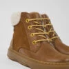 Kido Brown Leather Boots