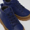 Brutus Blue Leather Lace-up Boots -MK store K900291 003 DF