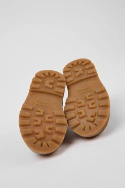 Brutus Brown Leather Ankle Boots For Kids -MK store K900291 009 SF