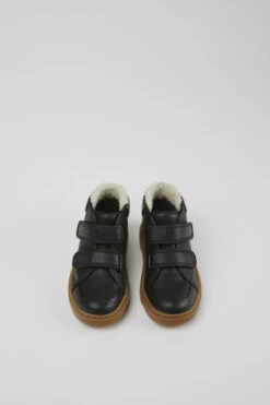 Kido Black Leather Boots -MK store K900303 003 CF