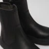 Norte Black Leather Boots -MK store K900304 001 DF