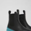 Brutus Black Leather Chelsea Boots For Kids -MK store K900320 002 DF