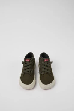 Peu Roda Green Textile Sneakers For Kids -MK store K900353 003 CF