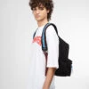 Ado Black Recycled Cotton Backpack