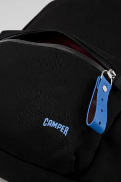 Ado Black Recycled Cotton Backpack -MK store KB00096 001 CF